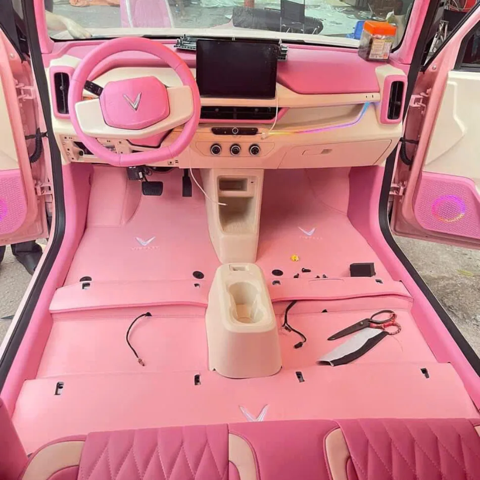 Bọc da nội thất VinFast VF3