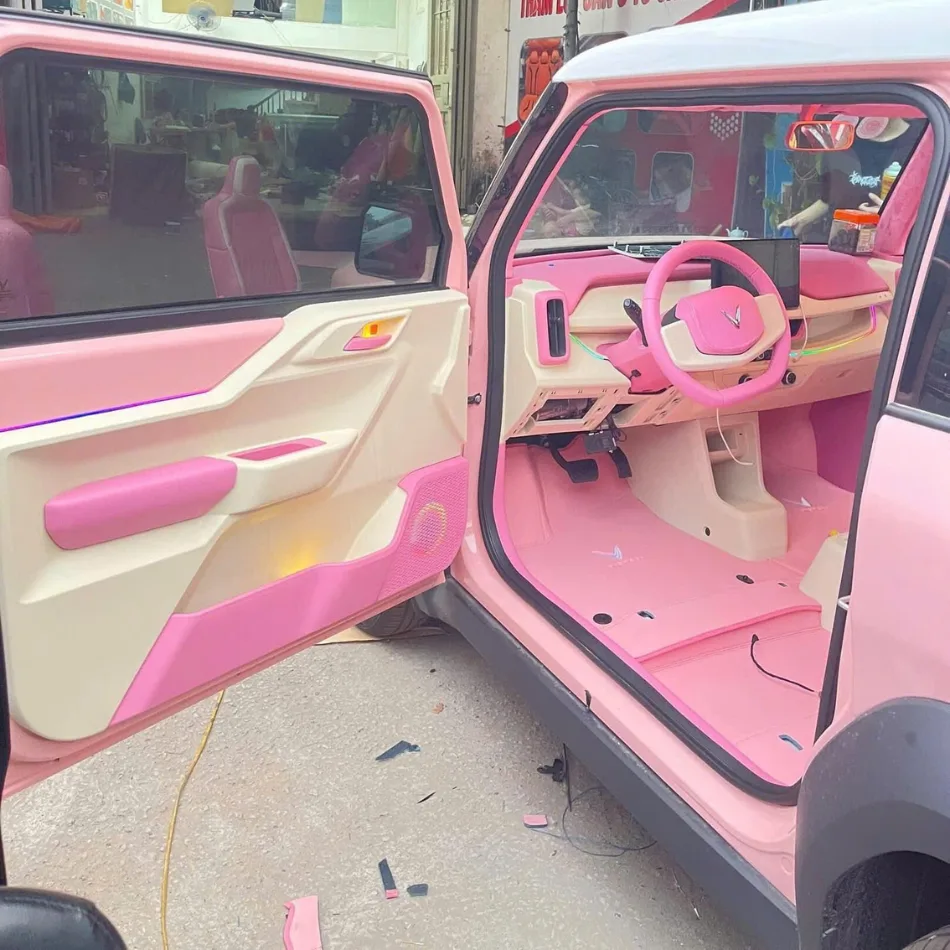 Bọc da nội thất VinFast VF3