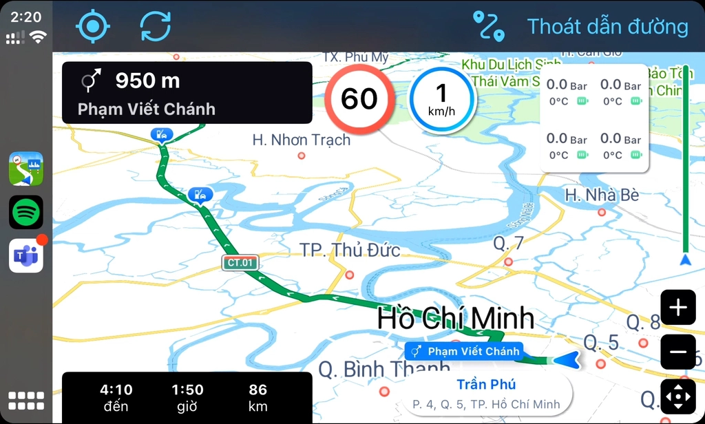 Vietmap Live - Úng dụng dẫn đường và cảnh báo tốc độ - hỗ trợ lái xe thông minh