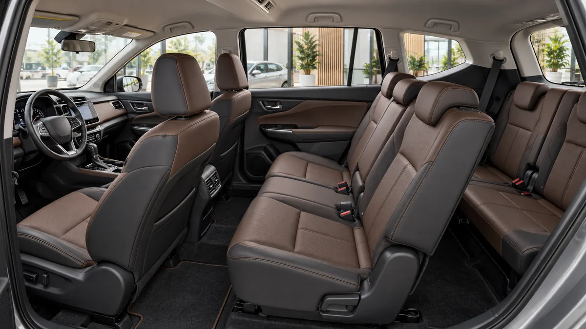Phối cảnh bọc ghế Honda BR-V