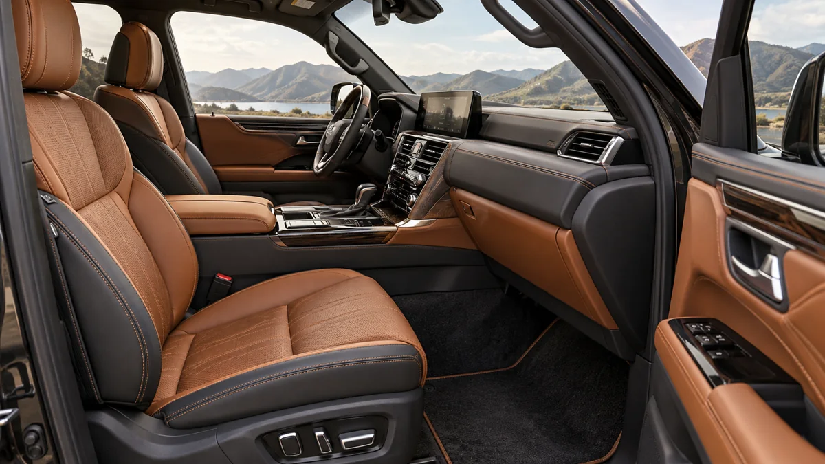 Gợi ý phối ghế Lexus LX