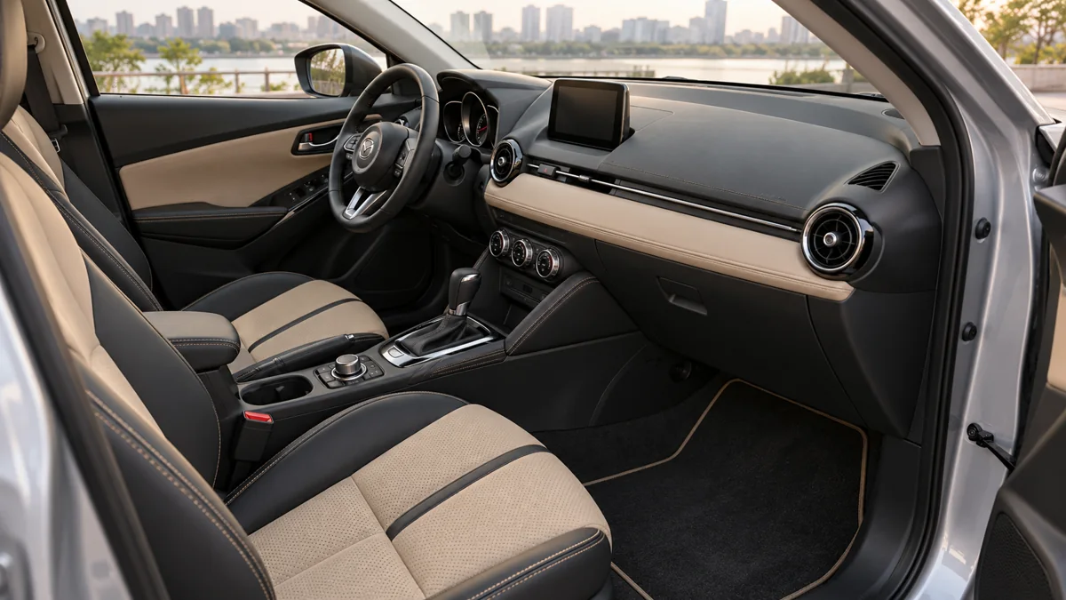 Gợi ý phối nội thất Mazda 2