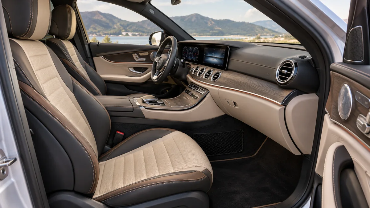 Gợi ý phối ghế Mercedes-Benz E-Class