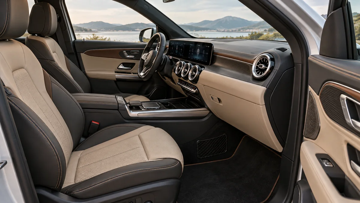 Gợi ý phối ghế Mercedes-Benz GLA