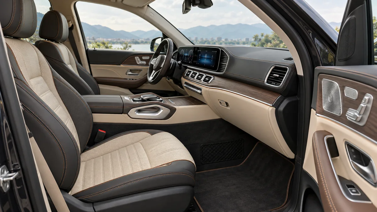Gợi ý phối ghế Mercedes-Benz GLE