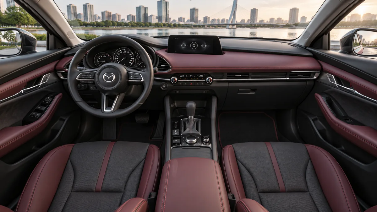 Gợi ý phối nội thất Mazda 3