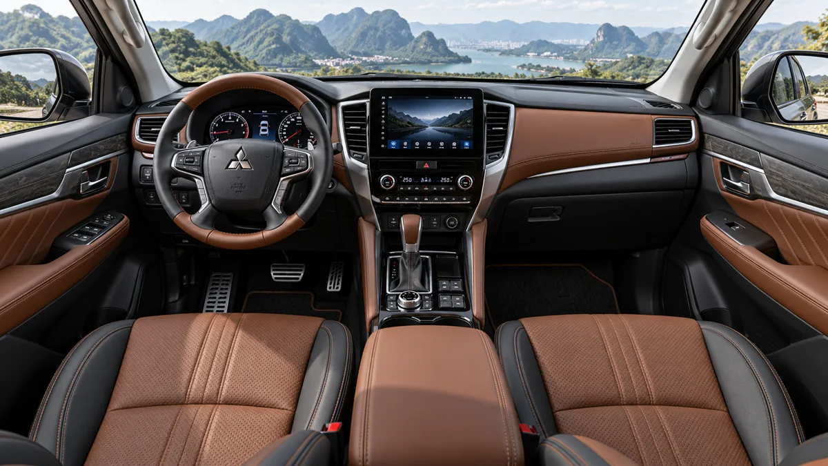 Gợi ý bọc ghế Mitsubishi Pajero Sport