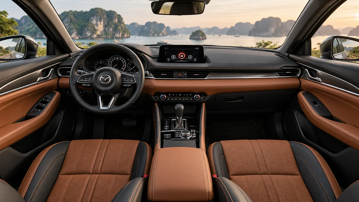 Gợi ý phối nội thất Mazda 6