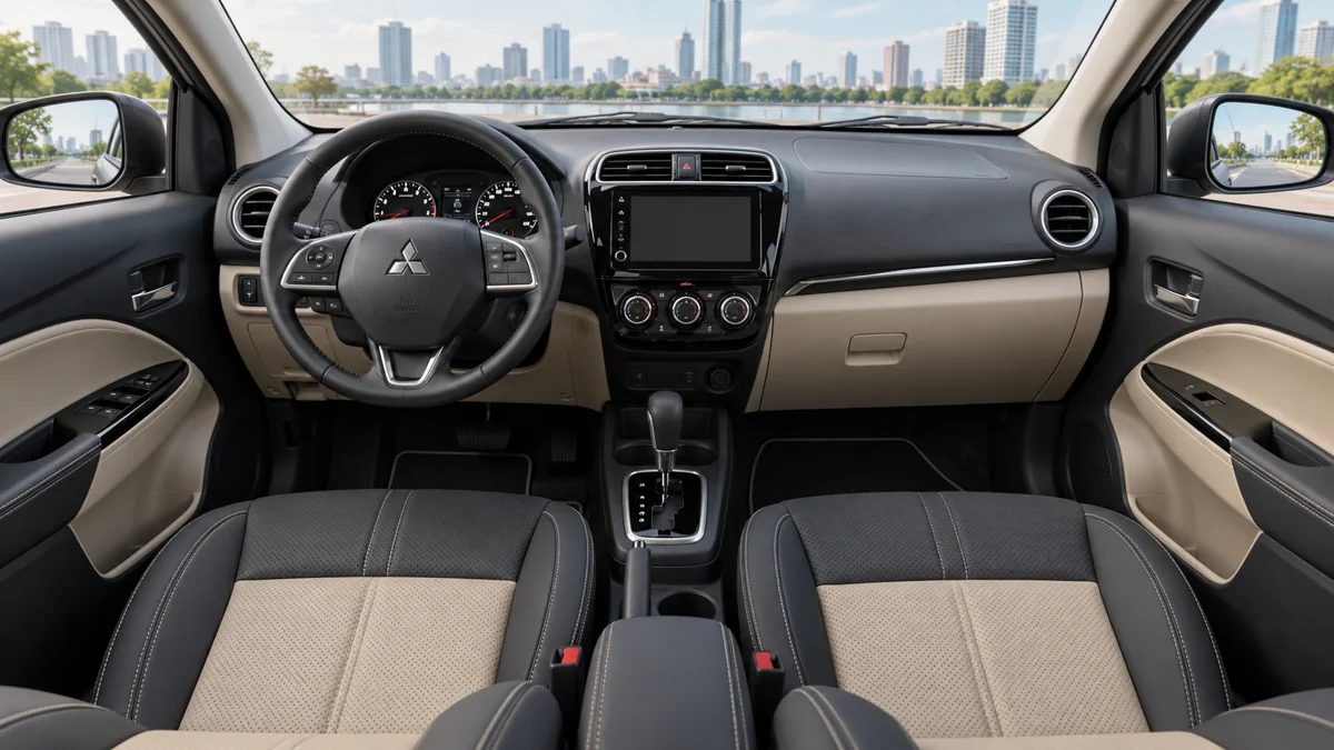 Gợi ý bọc ghế Mitsubishi Attrage / Mirage