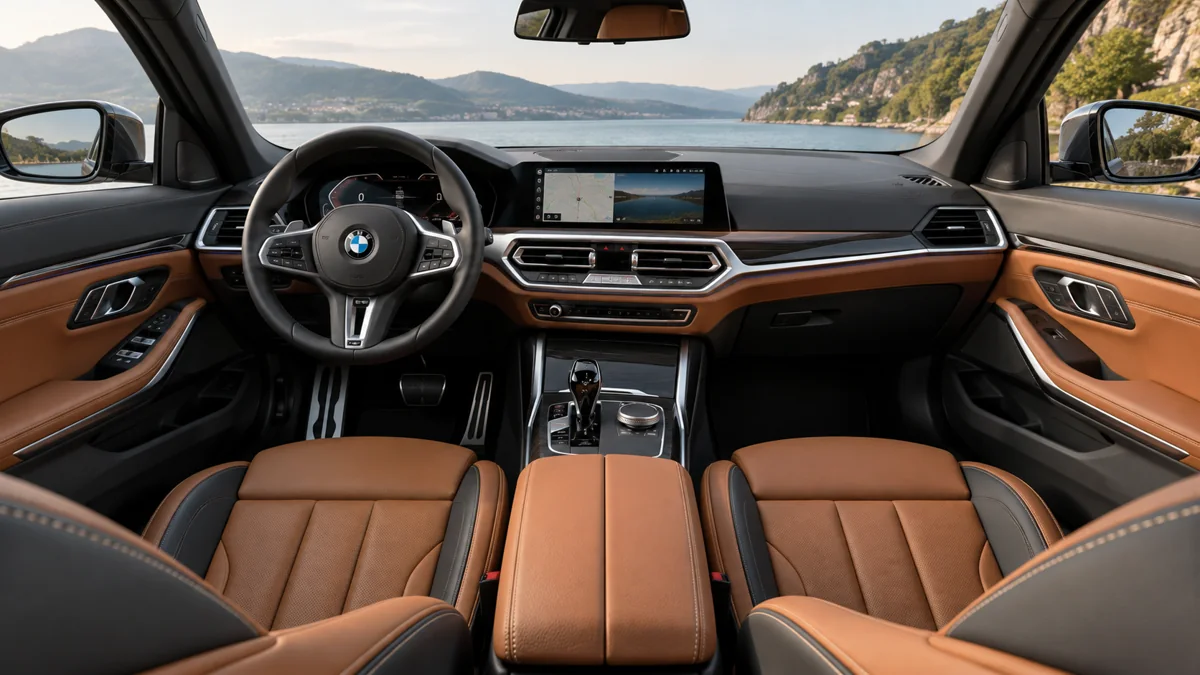 Phối cảnh thiết kế nội thất BMW