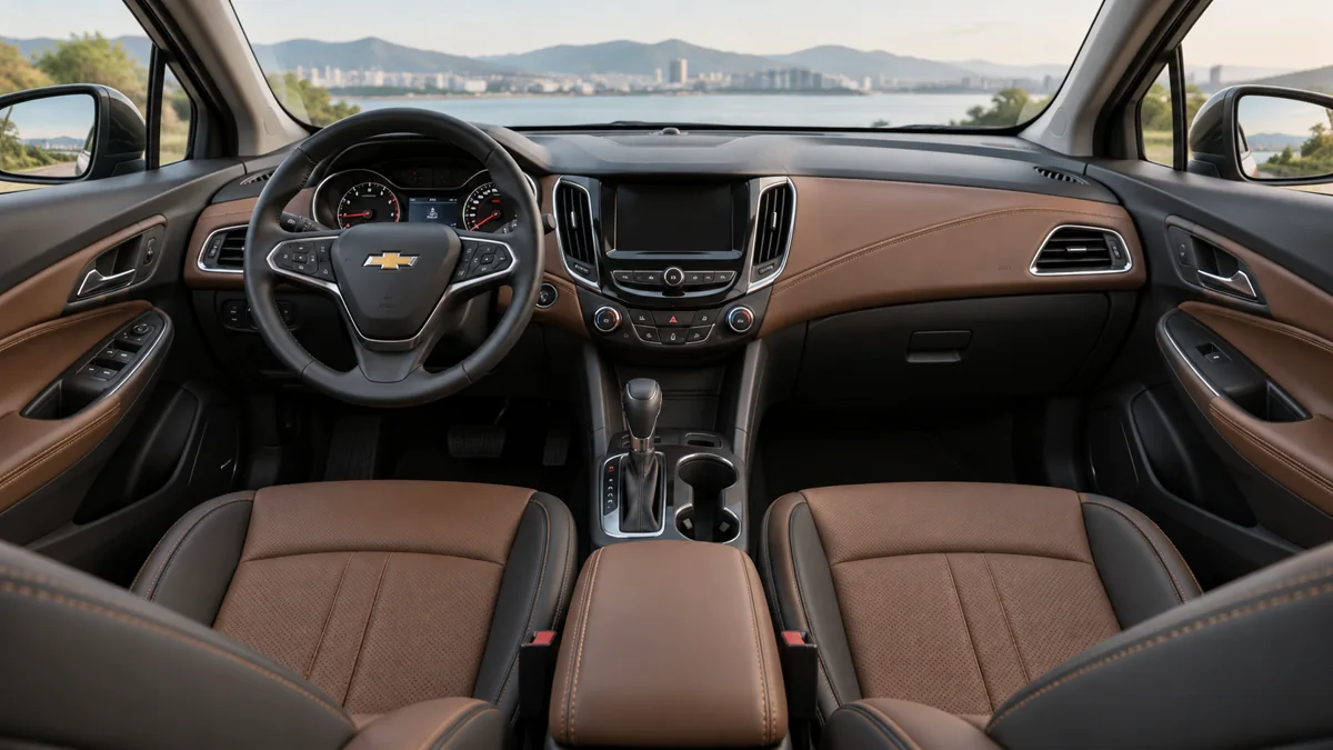 Phối cảnh thiết kế nội thất Chevrolet