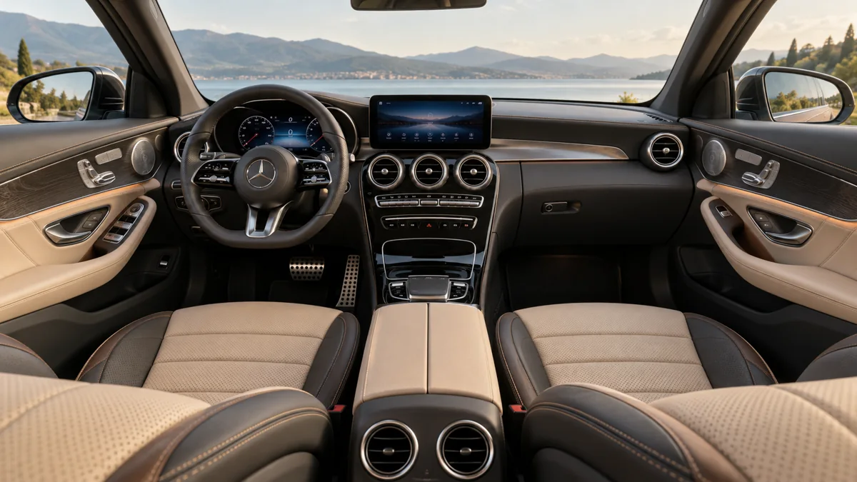 Phối cảnh thiết kế nội thất Mercedes-Benz