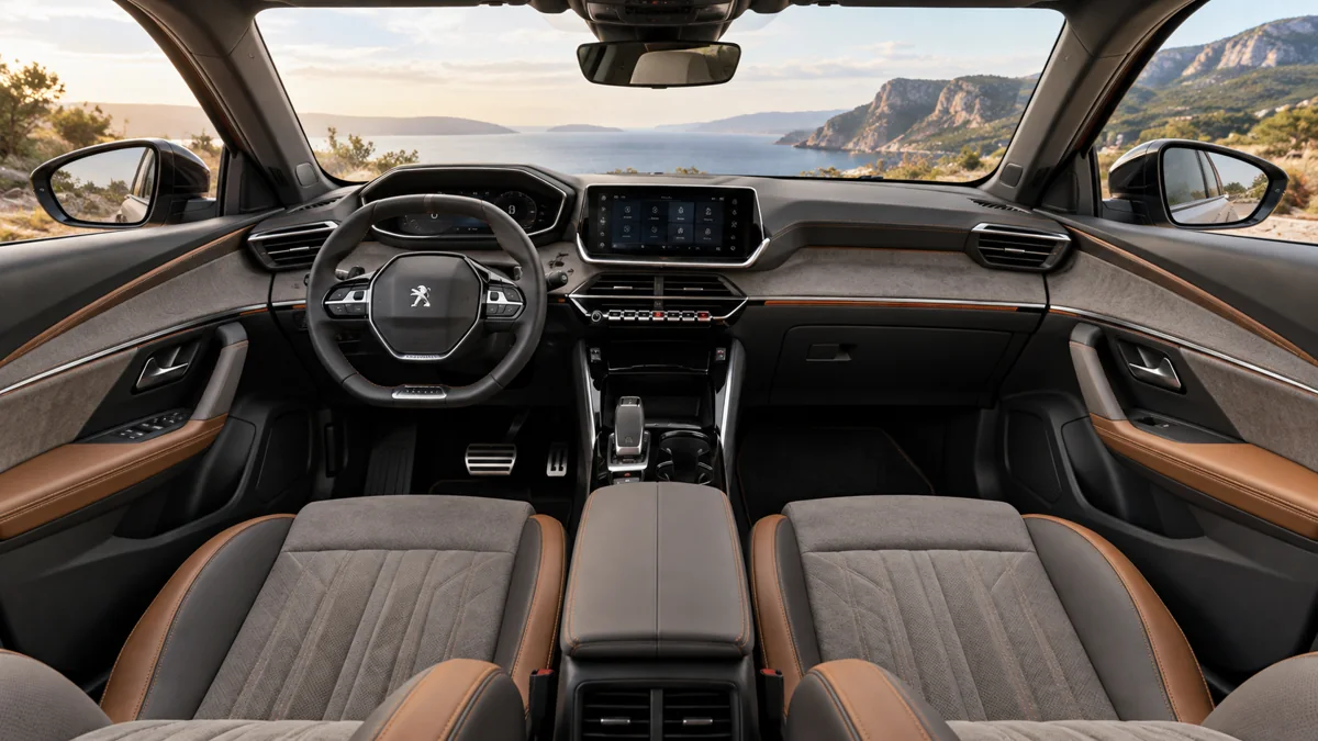 Phối cảnh thiết kế nội thất Peugeot