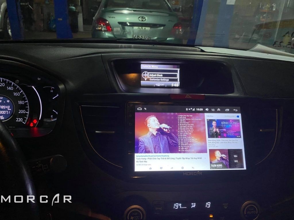 MÀN HÌNH ANDROID HONDA CRV 2016 - MẪU 9 INCH