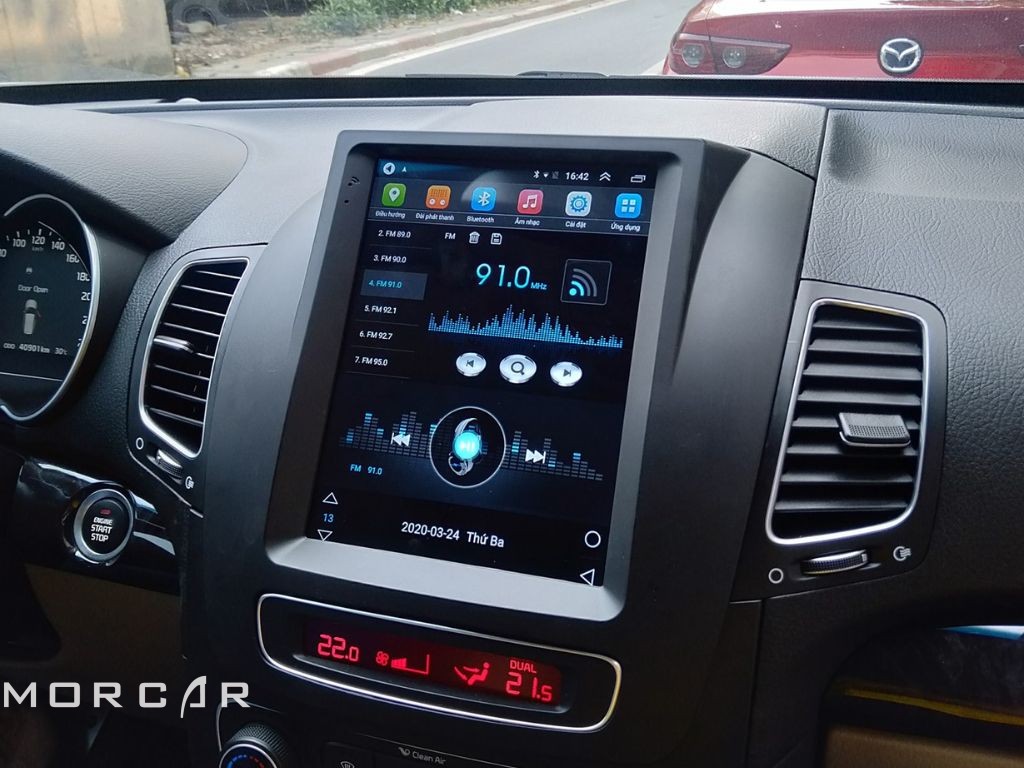 Màn hình android Tesla TS11 cho Kia Sorento - Chính hãng Morcar