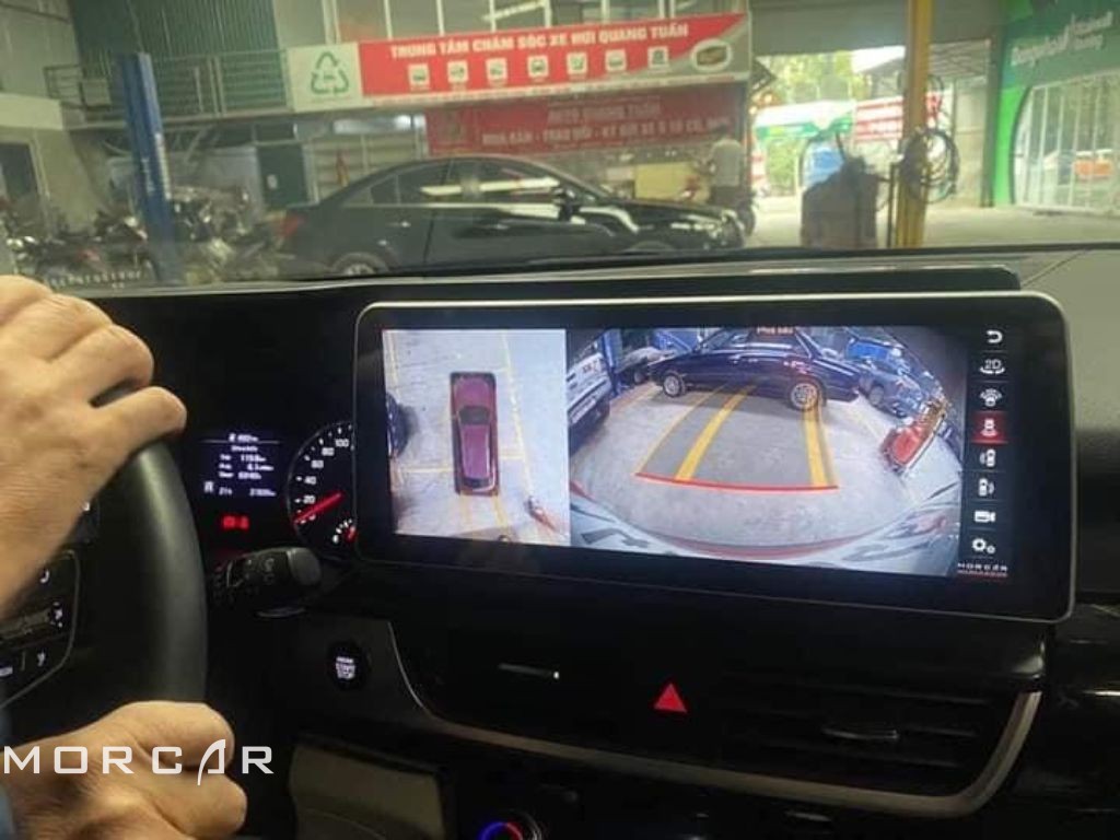 Man hình liền camera 360 cho xe kia seltos - Morcar Pro Max XS11