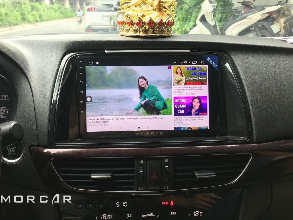 Màn hình android Mazda 6 mẫu 9 inch