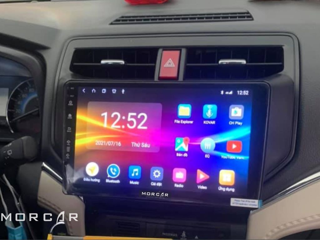 Màn hình android 9 in cho xe Toyota Rush Morcar M9863
