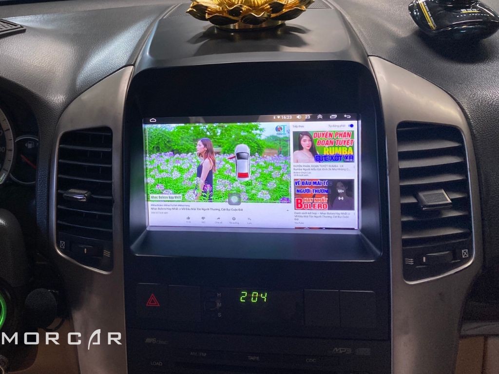 Màn hình android Chevrolet Captiva