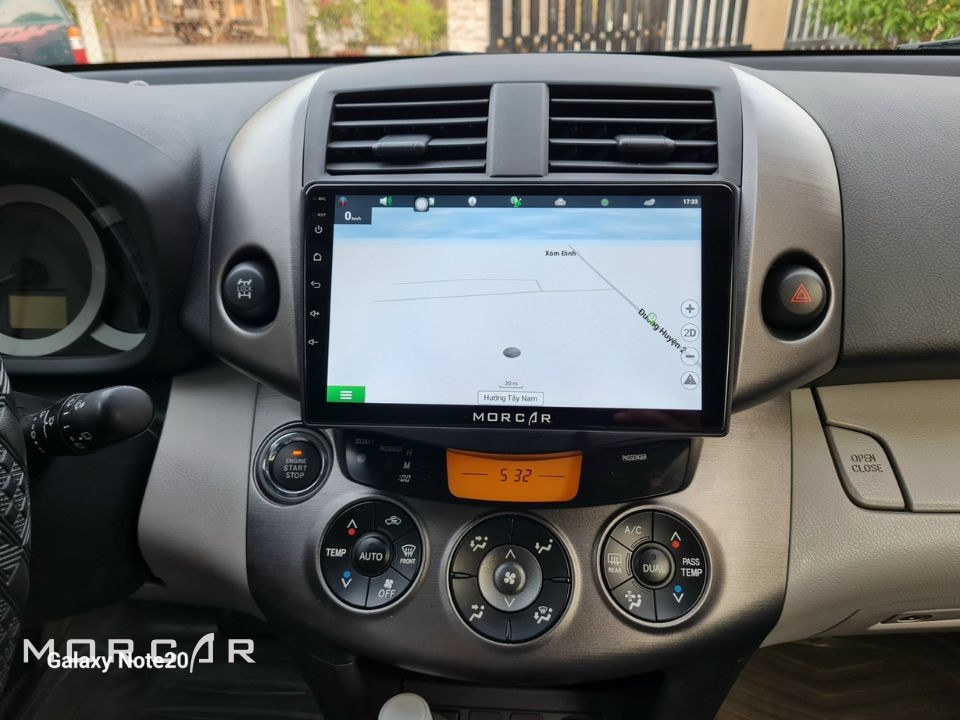 Màn hình android 9 inch cho xe Toyota Rav4 2007-2011
