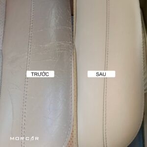 PHỤC HỒI GHẾ DA Ô TÔ 4 CHỖ BỊ NỨT NẺ