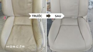 PHỤC HỒI GHẾ DA Ô TÔ BỊ NỨT NẺ XUỐNG CẤP