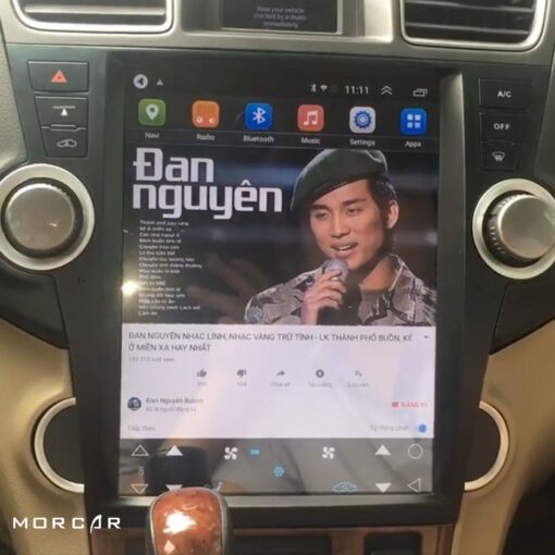 MÀN HÌNH ANDROID TESLA TOYOTA HIGHLANDER