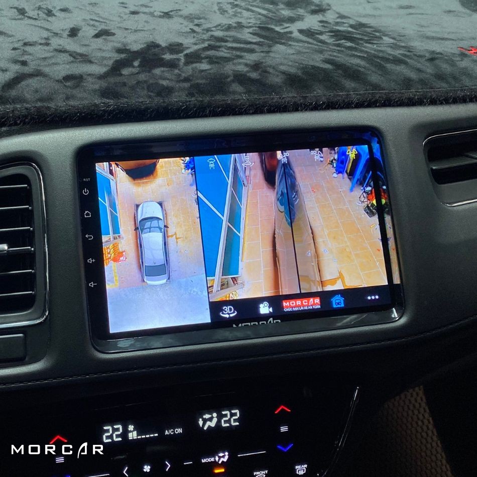 MÀN HÌNH ANDROID Ô TÔ HONDA HRV liền camera 360
