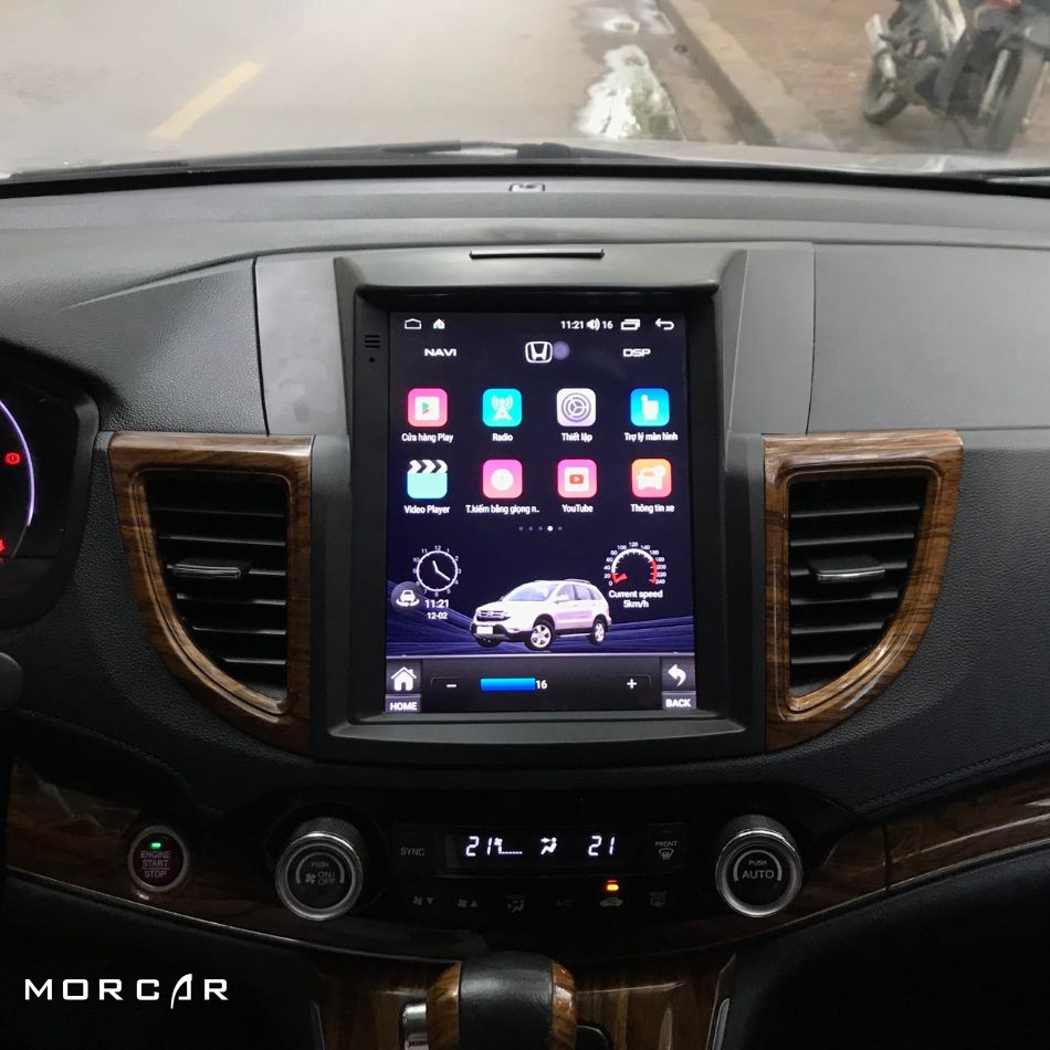 MÀN HÌNH TESLA Ô TÔ HONDA CRV 2012, 2013, 2014, 2015, 2016, 2017