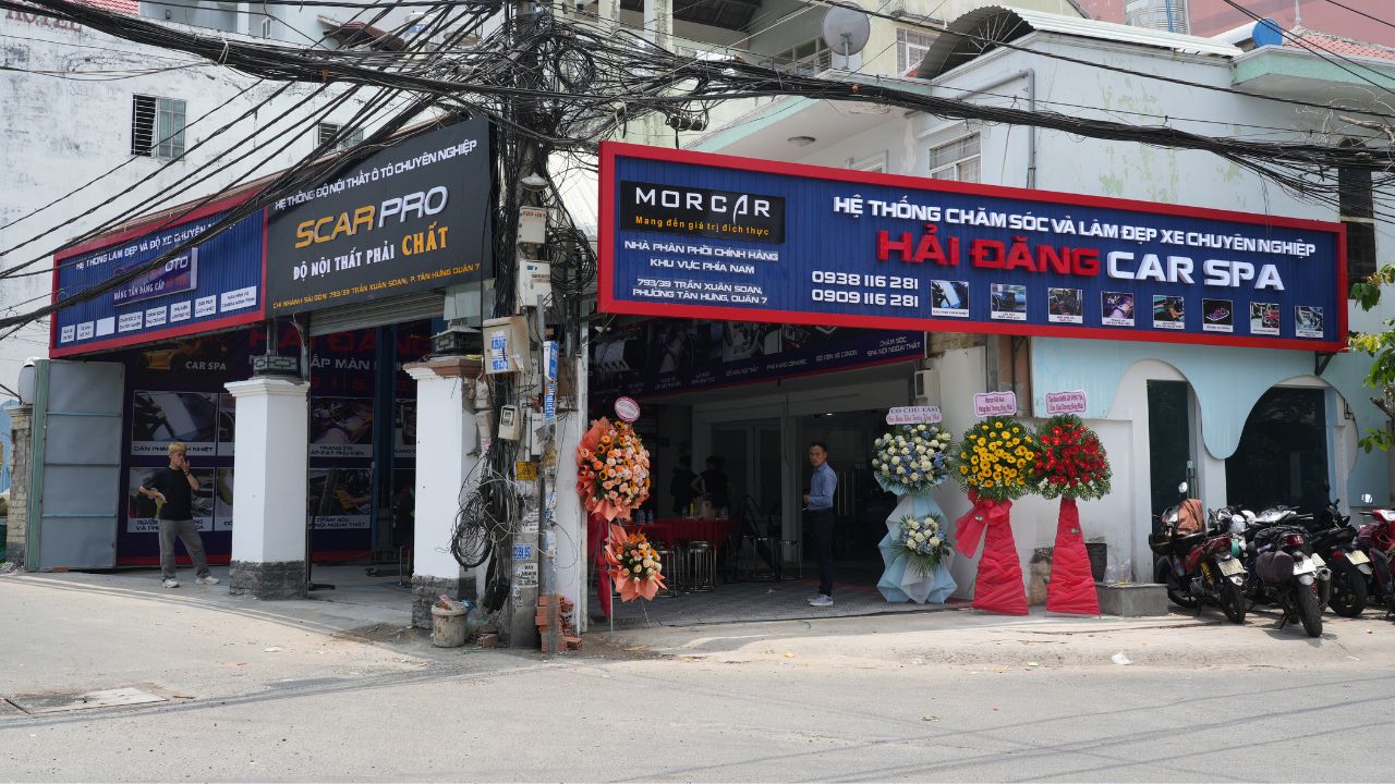 ĐẠI LÝ PHÂN PHỐI MÀN HÌNH Ô TÔ MORCAR CHÍNH HÃNG VÀ TRUNG TÂM SPA Ô TÔ CHUYÊN NGHIỆP TẠI TP. HỒ CHÍ MINH
