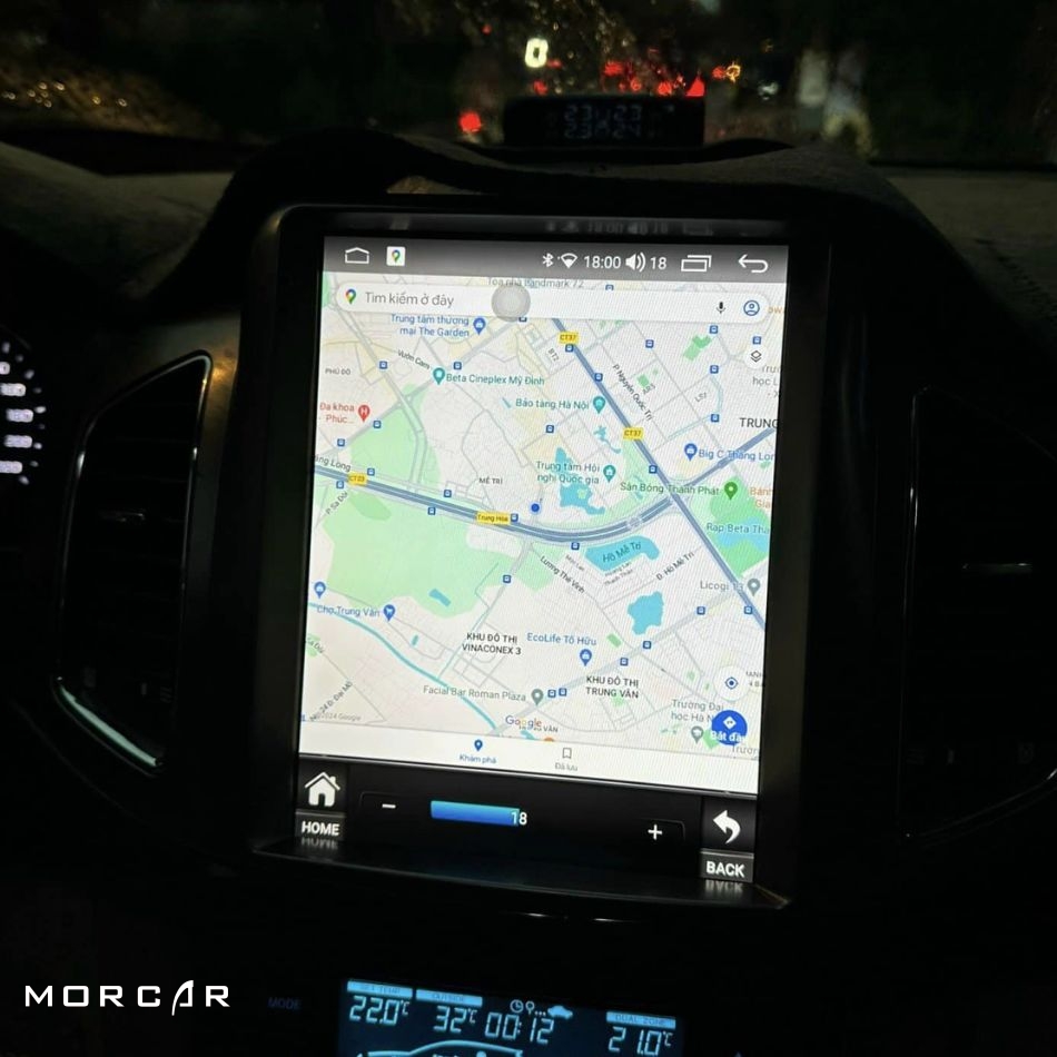 Man hinh android Tesla Captiva 2013