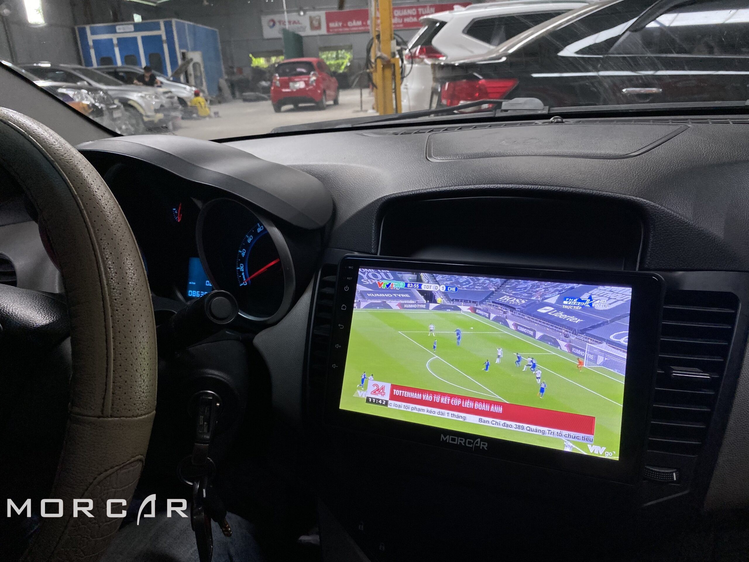 Màn hình android Chevrolet Cruze