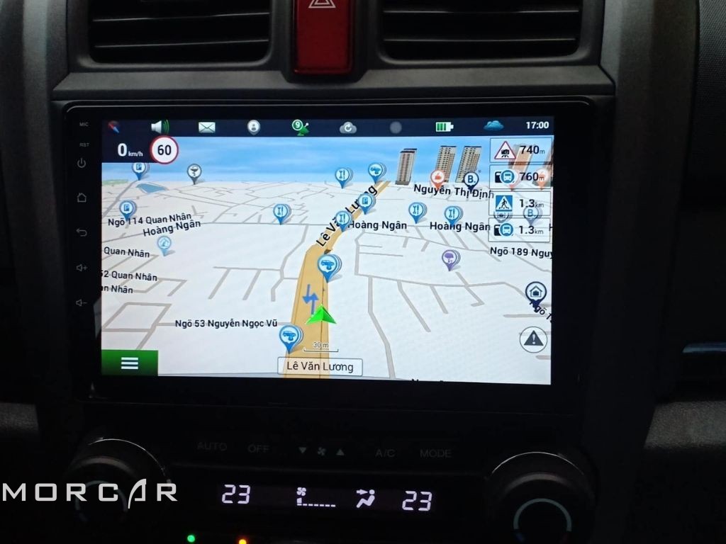 MÀN HÌNH ANDROID Ô TÔ HONDA CRV 207, 2008, 2009, 2010, 2011