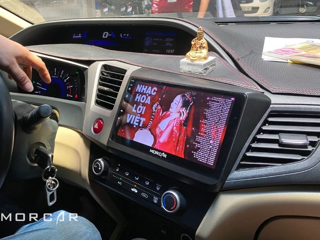 Màn hình android ô tô Honda Civic 2012, 2013, 2014, 2015