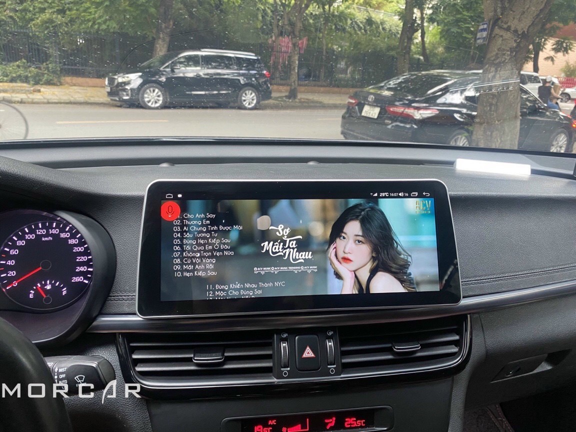 Màn hình nguyên khối 12.3 in Morcar Pro max - Giải trí Online