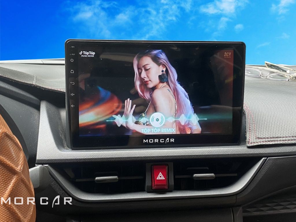 Màn hình android 10 inch cho xe Toyota Veloz Morcar m7862