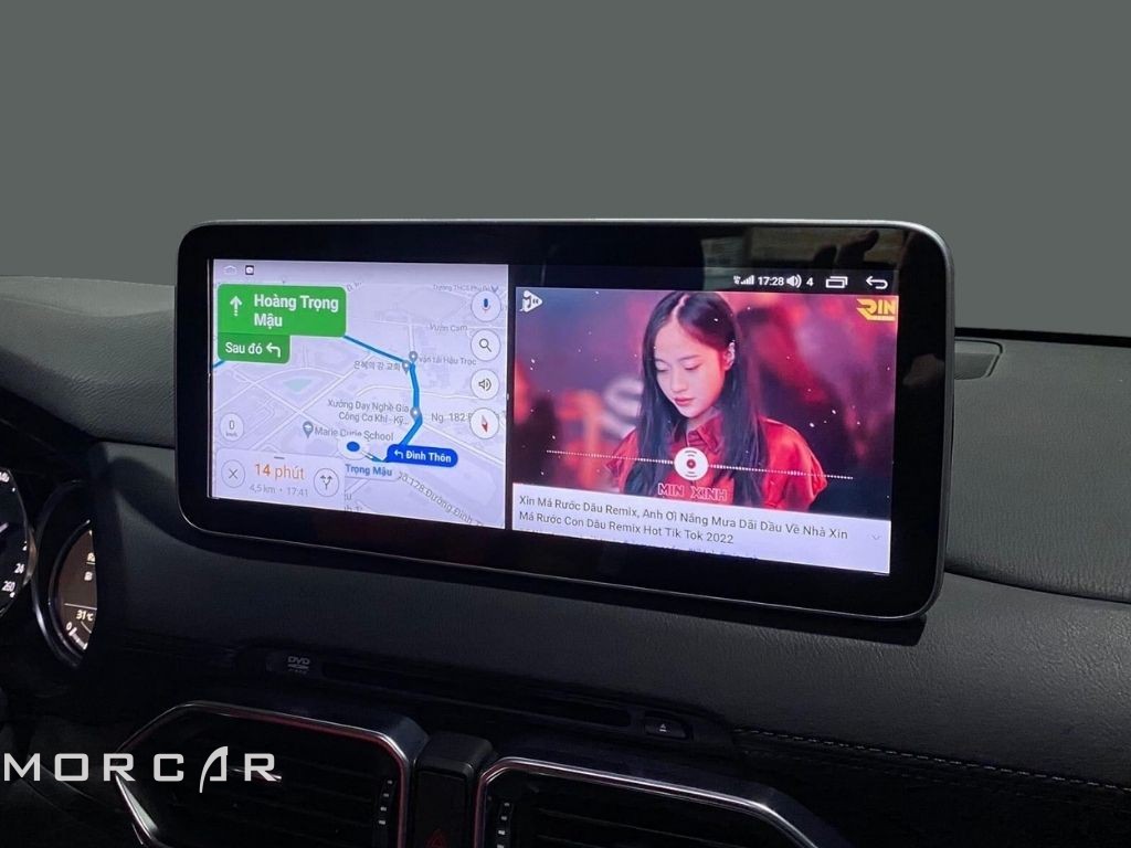 Màn hình android 12.3 inch liền camera 360 cho xe mazda CX5 - Morcar Pro Max XS11