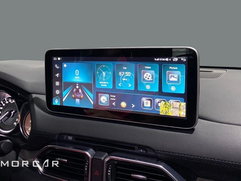 Màn hình android 12.3 inch cho xe CX8, CX5 - Morcar Pro Max liền camera 360 XS11