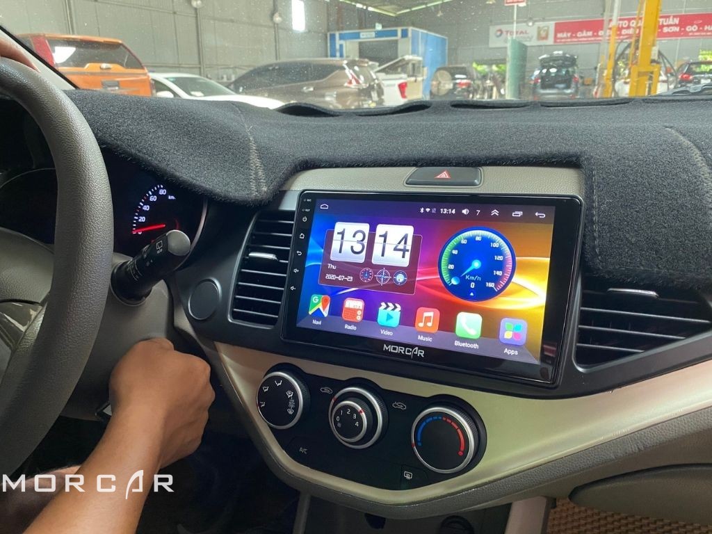 Màn hình android kia Morning - Giá rẻ - Chính hãng Morcar