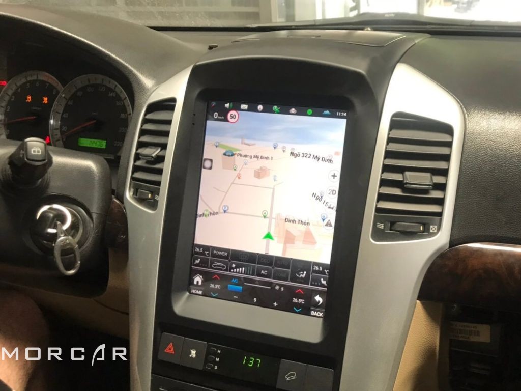 Màn hình tesla Chevrolet Captiva - Morcar TS11