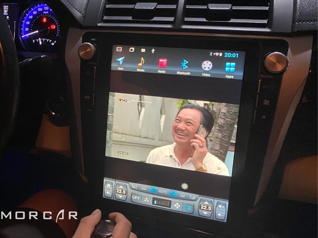 Màn hình android Tesla Toyota Camry 2012-2019