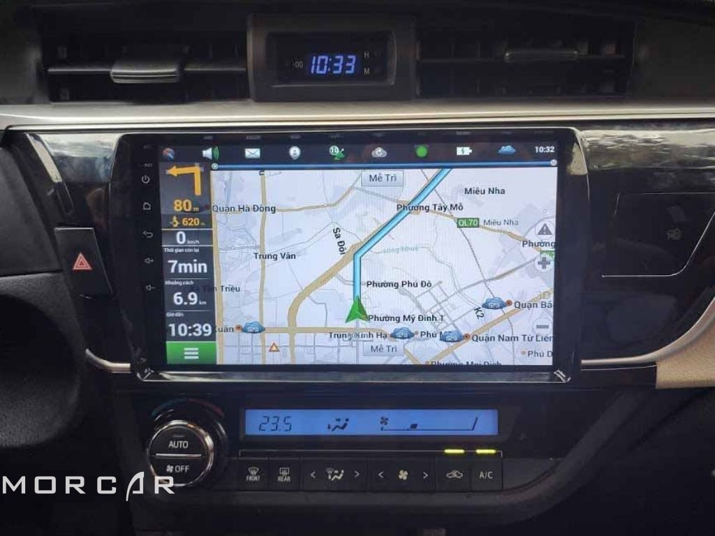 Màn hình ô tô Toyota Altis 2014-2017