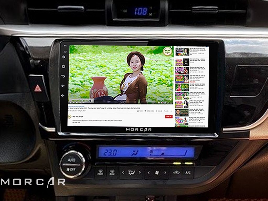 Màn hình ô tô Toyota Altis 2014-2017