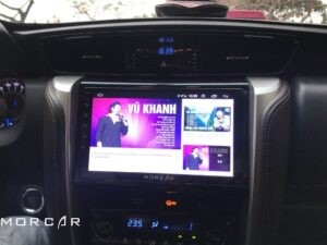 Màn hình android 9 inch Toyota Fortuner 2017-2023 Morcar M7862 giải trí đa kênh