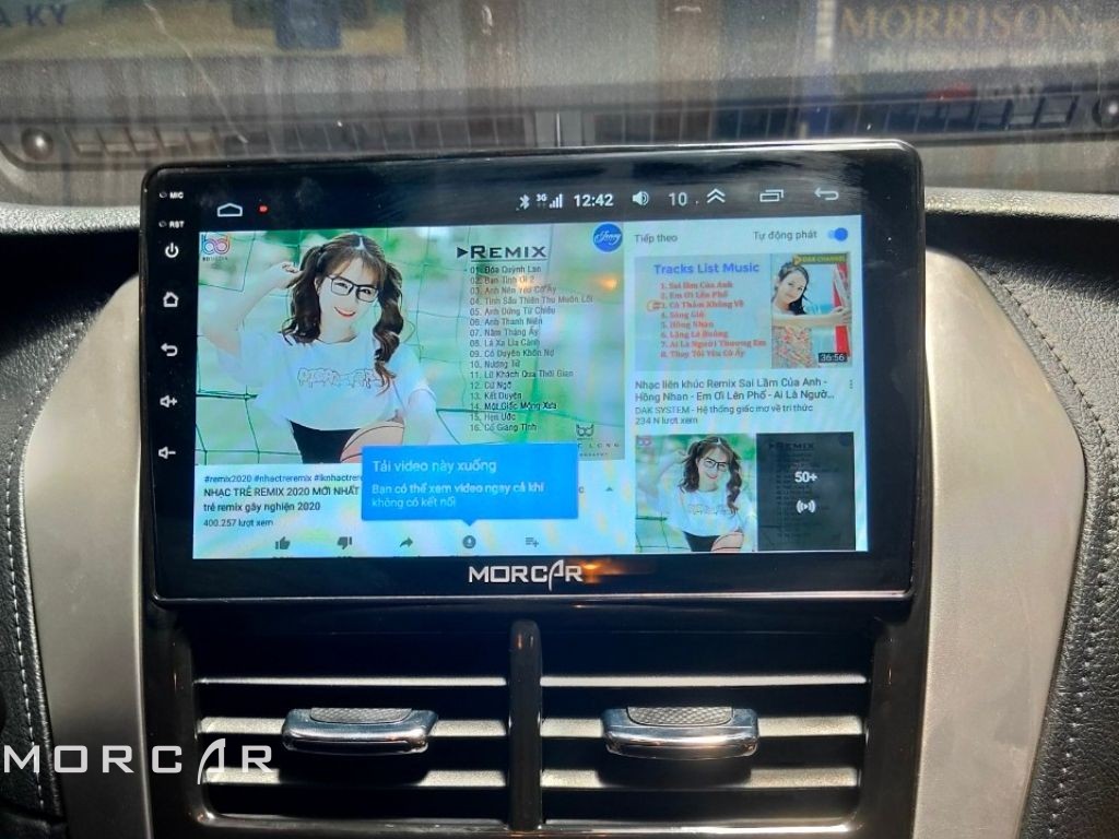 Màn hình android cho Vios 2018-2022 - Morcar M7862S