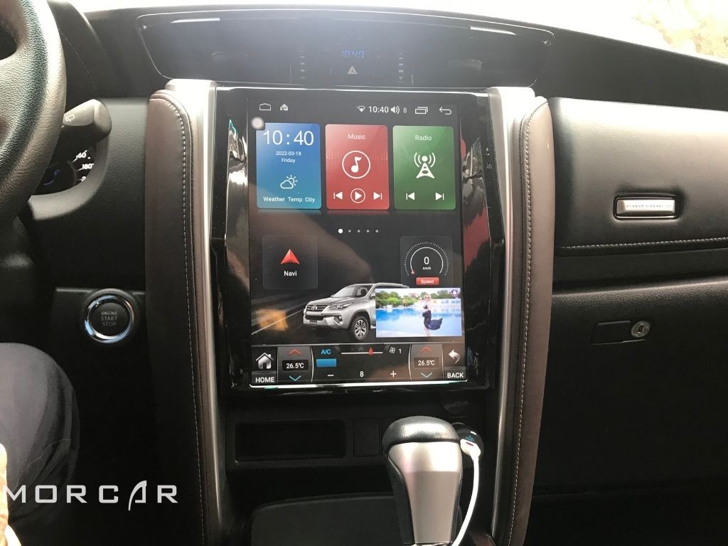 Màn hình tesla Fortuner 2017-2023 - Morcar TS11 Pro