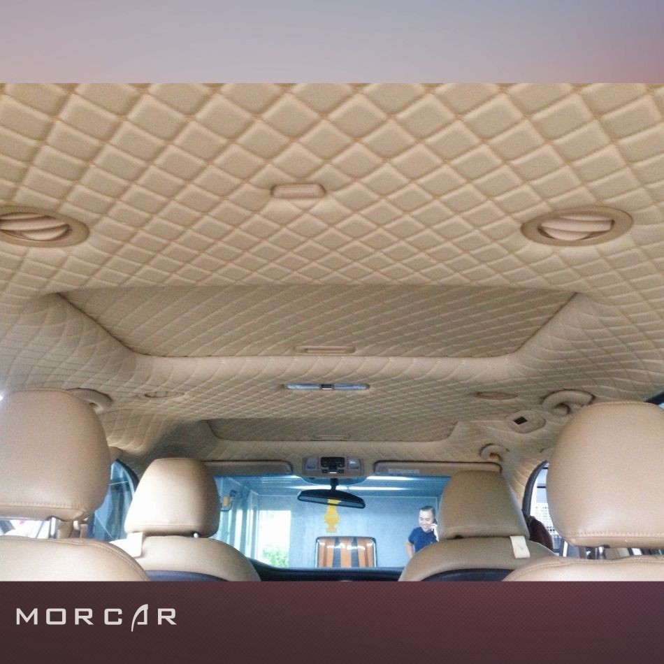 Bọc trần 5D cho ô tô bằng Simili giả da tại hệ thống Morcar