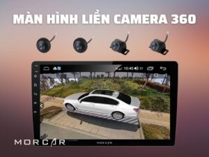 Camera 360 ô tô - Màn hình liền camera 360 Morcar