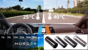 Phim cách nhiệt ô tô làm giảm nhiệt độ trong xe, tiết kiệm nhiên liệu
