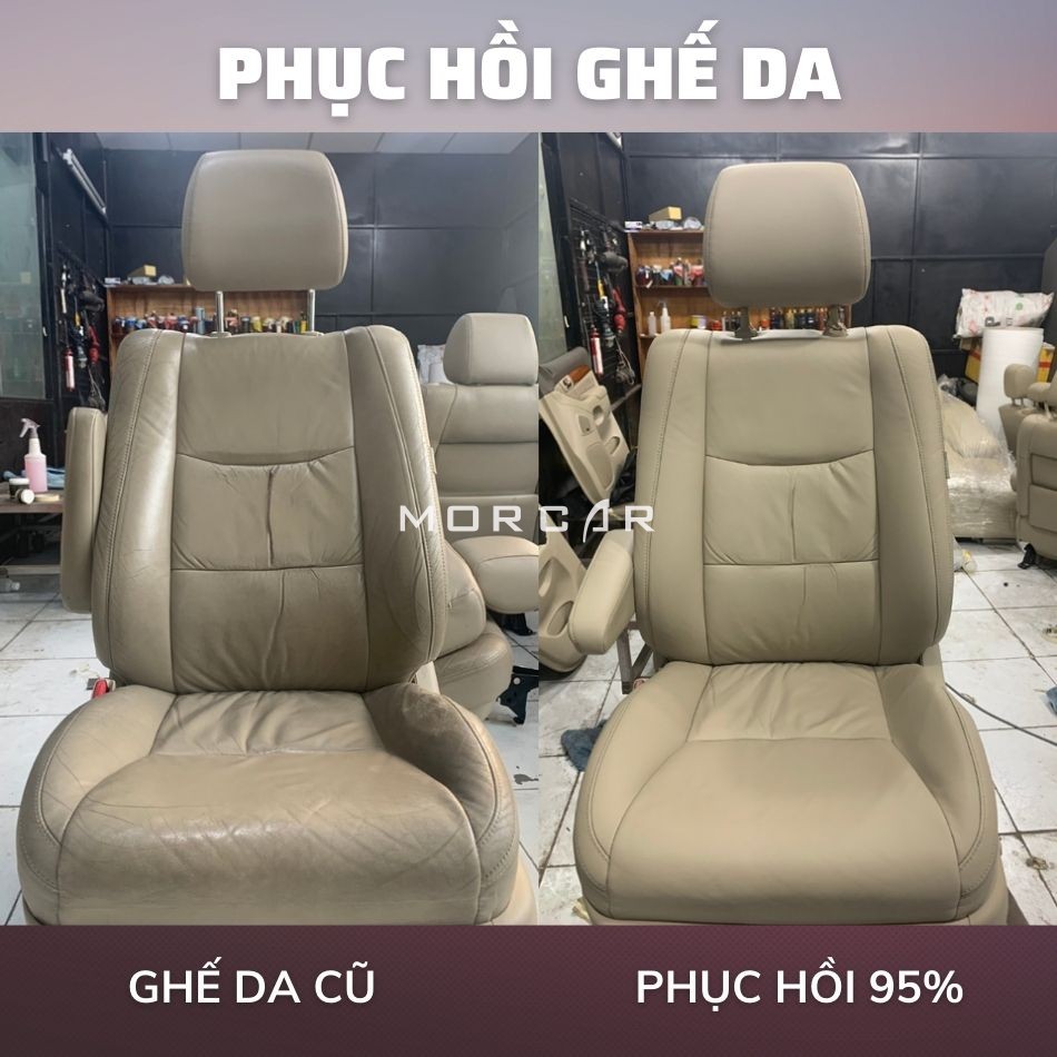 PHỤC HỒI GHẾ DA Ô TÔ CHUYÊN NGHIỆP - Ảnh 4